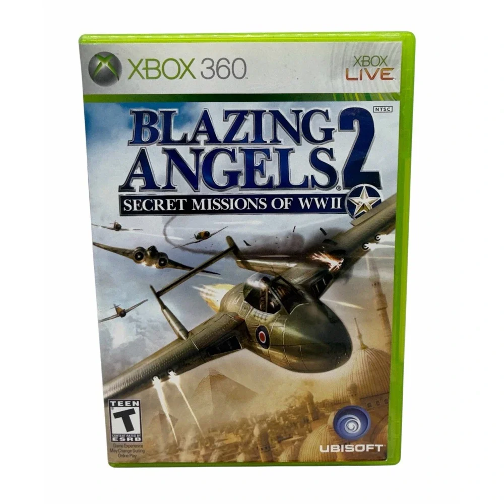 Blazing Angels 2: Secret Missions of WWII (Microsoft Xbox 360) CIB Tested